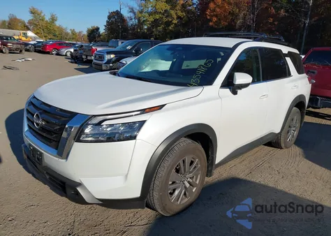 2025 Nissan Pathfinder Sv 4Wd from USA, damaged, VIN 5N1DR3BC4SC255215